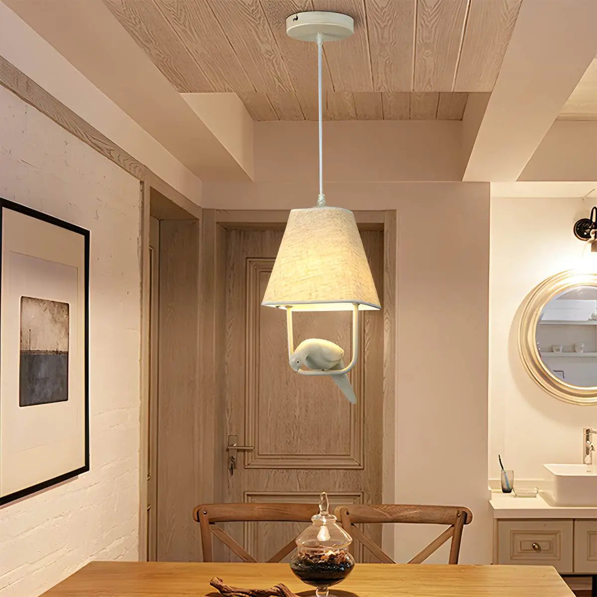 Feyran Nordic Bird Pendant Light for Living Room Bedroom