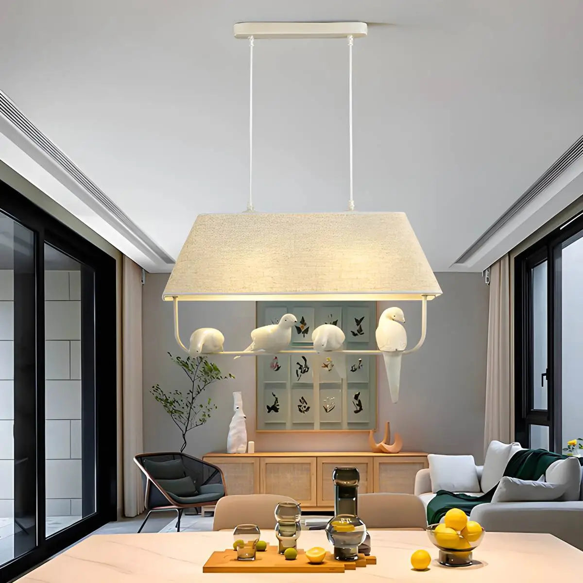 Feyran Nordic Bird Pendant Light for Living Room Bedroom
