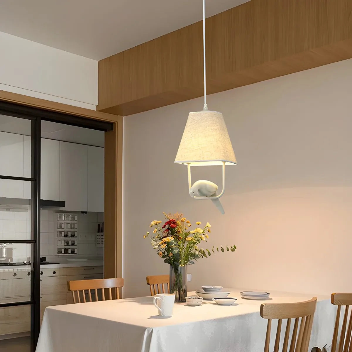 Feyran Nordic Bird Pendant Light for Living Room Bedroom