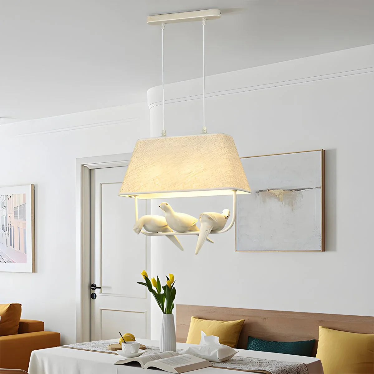 Feyran Nordic Bird Pendant Light for Living Room Bedroom