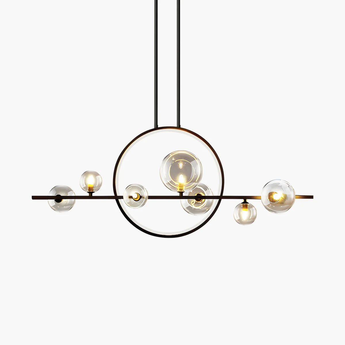 Feyran Archipelago Modern Glass Ball Chandelier