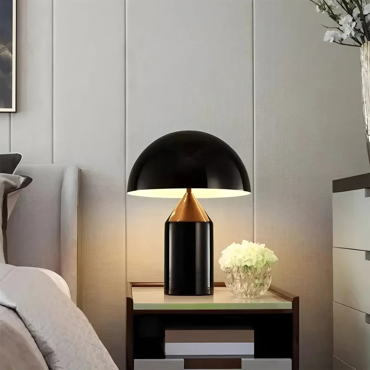 Feyran Atollo Metal Table Lamp Bedside Lamp