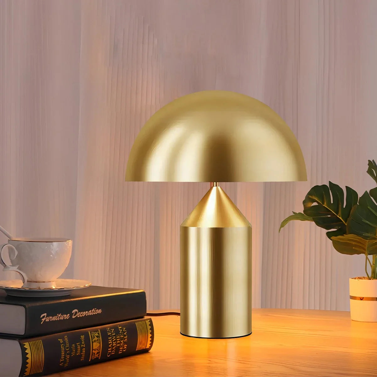 Feyran Atollo Metal Table Lamp Bedside Lamp