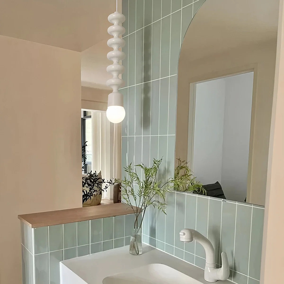 Feyran Bauhaus Bead Bedside Pendant Light