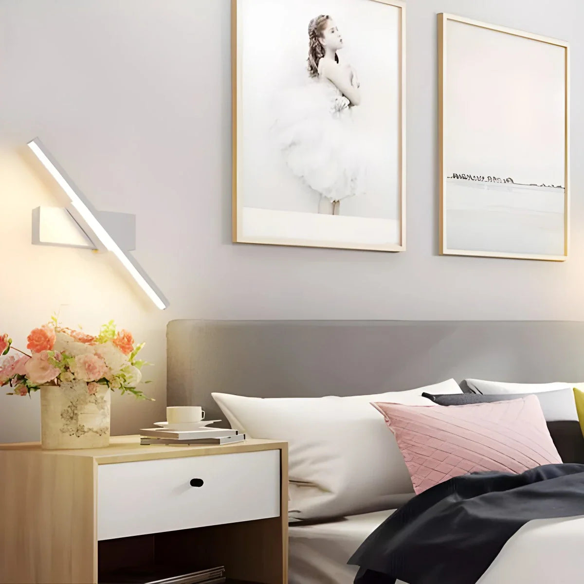Feyran Bedroom Edge Rotatable Wall Sconce