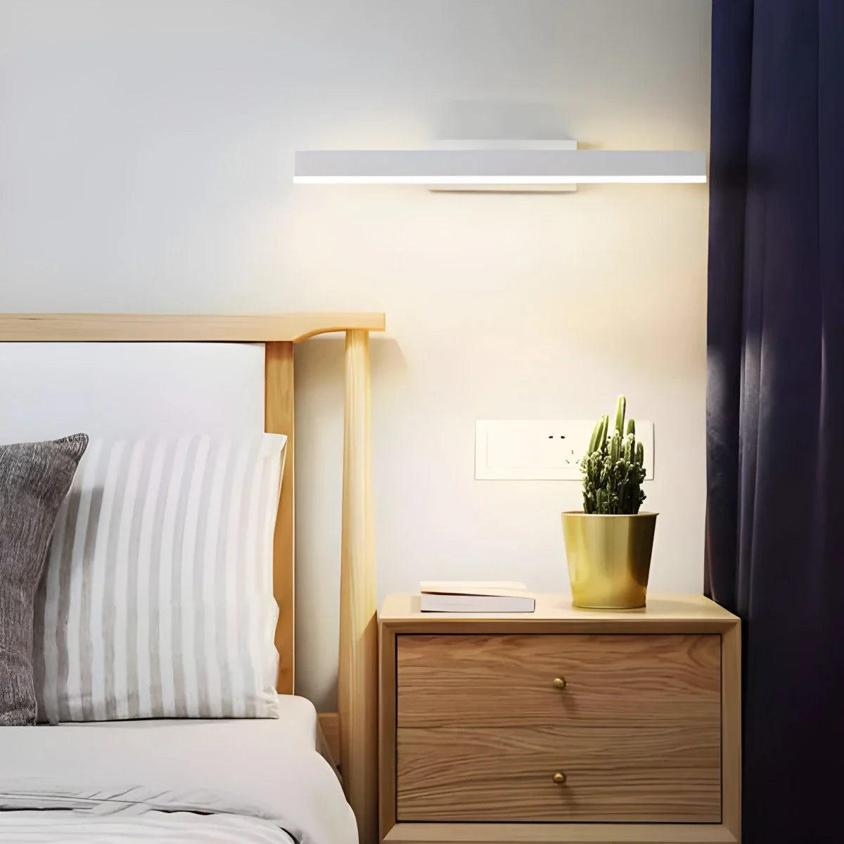 Feyran Bedroom Edge Rotatable Wall Sconce