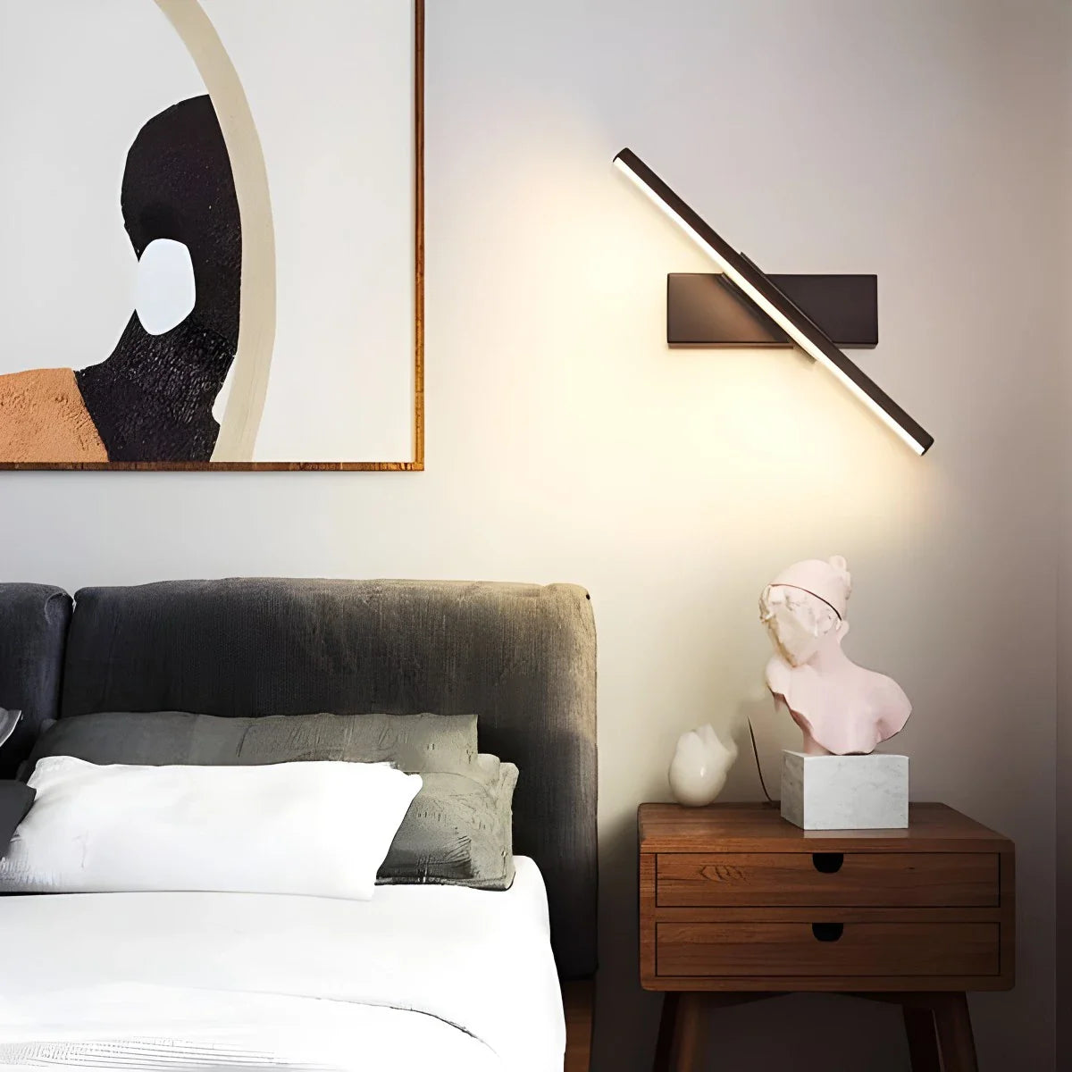 Feyran Bedroom Edge Rotatable Wall Sconce