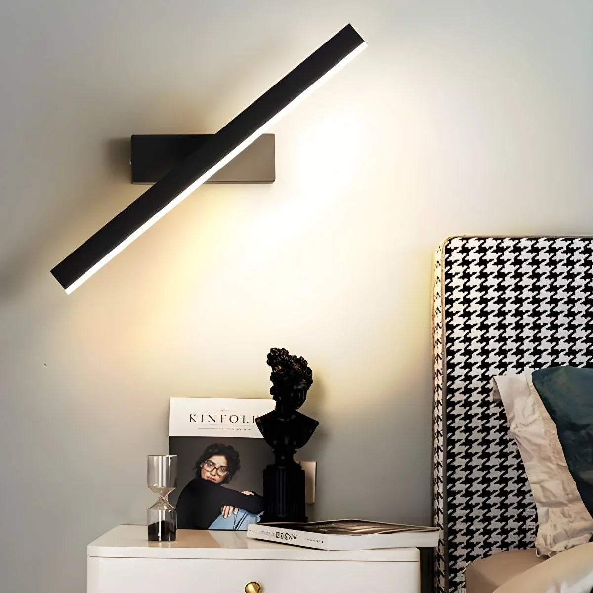 Feyran Bedroom Edge Rotatable Wall Sconce