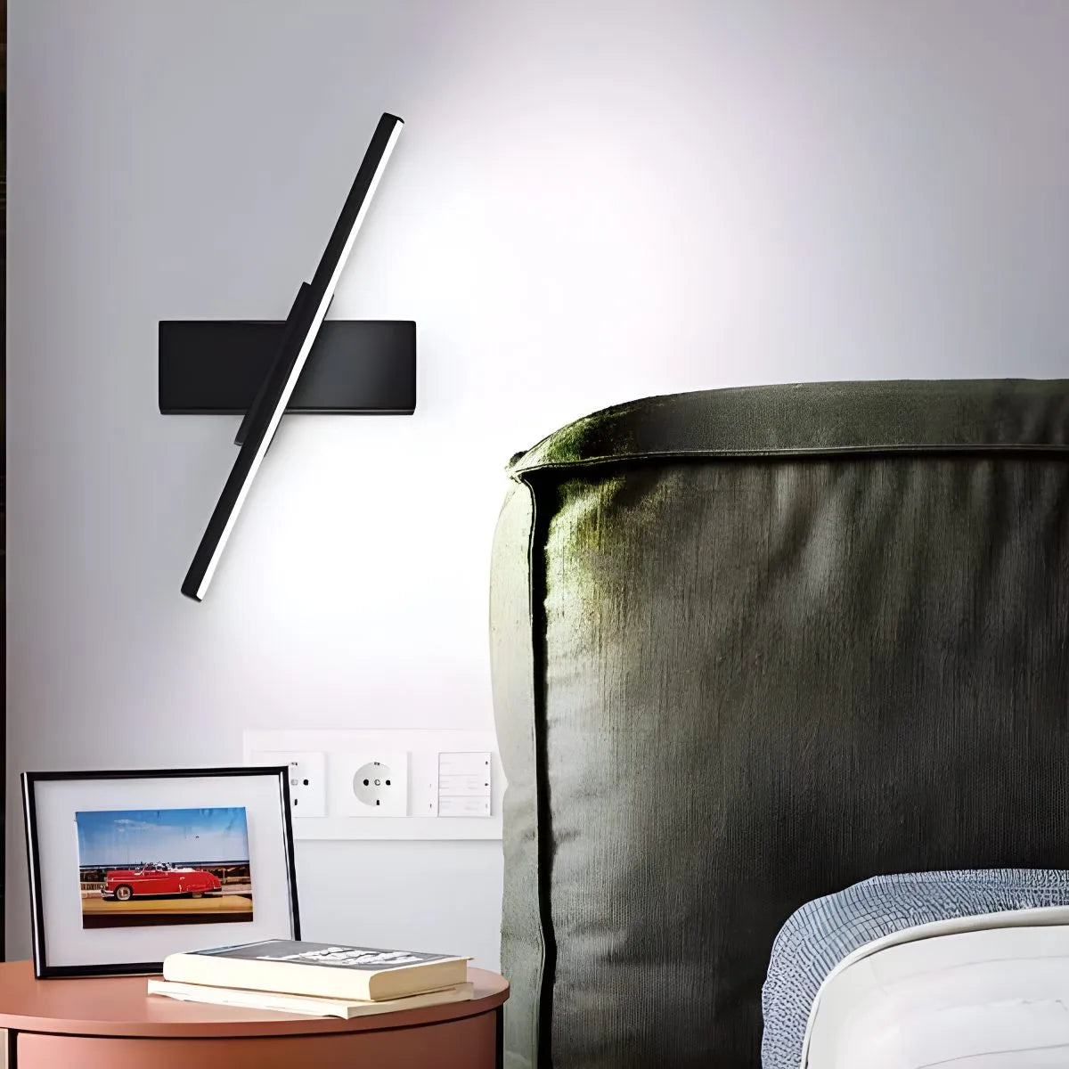 Feyran Bedroom Edge Rotatable Wall Sconce