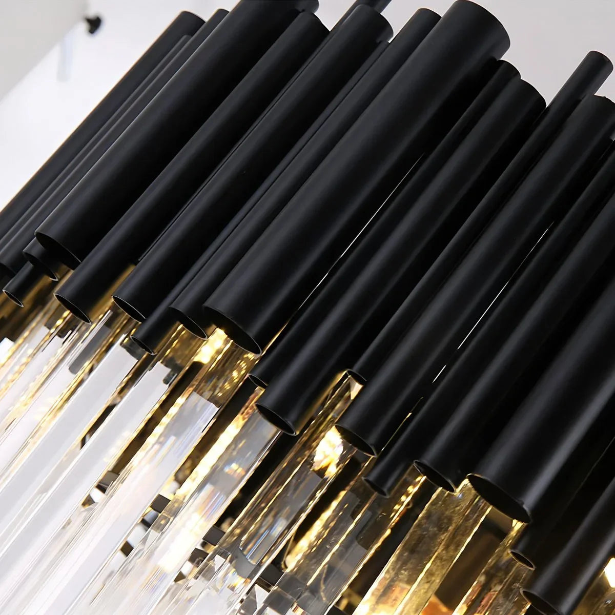Feyran Mystique Black Crystal LED Chandelier