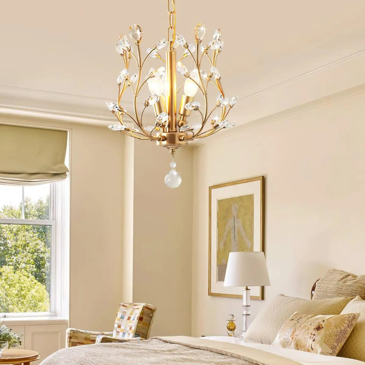 Feyran Branch Crystal Chandelier for Living Room