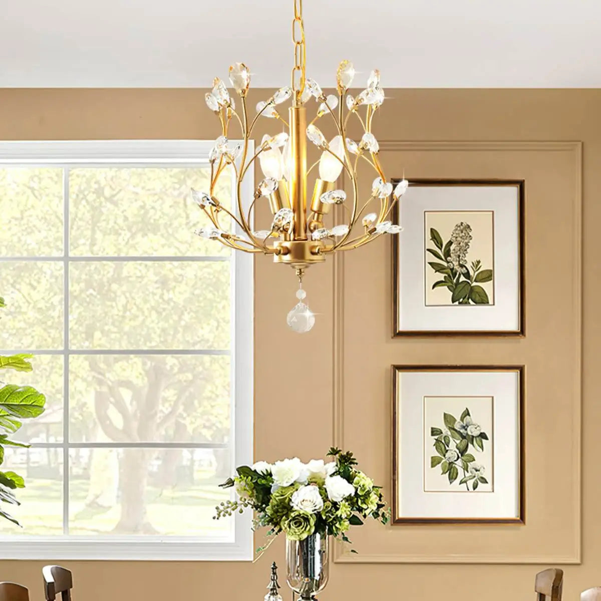Feyran Branch Crystal Chandelier for Living Room