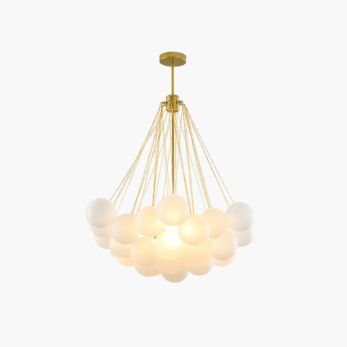 Feyran Modern Bubble Glass Chandelier for Living Room