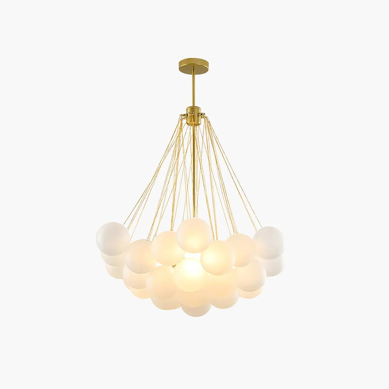 Feyran Modern Bubble Glass Chandelier for Living Room