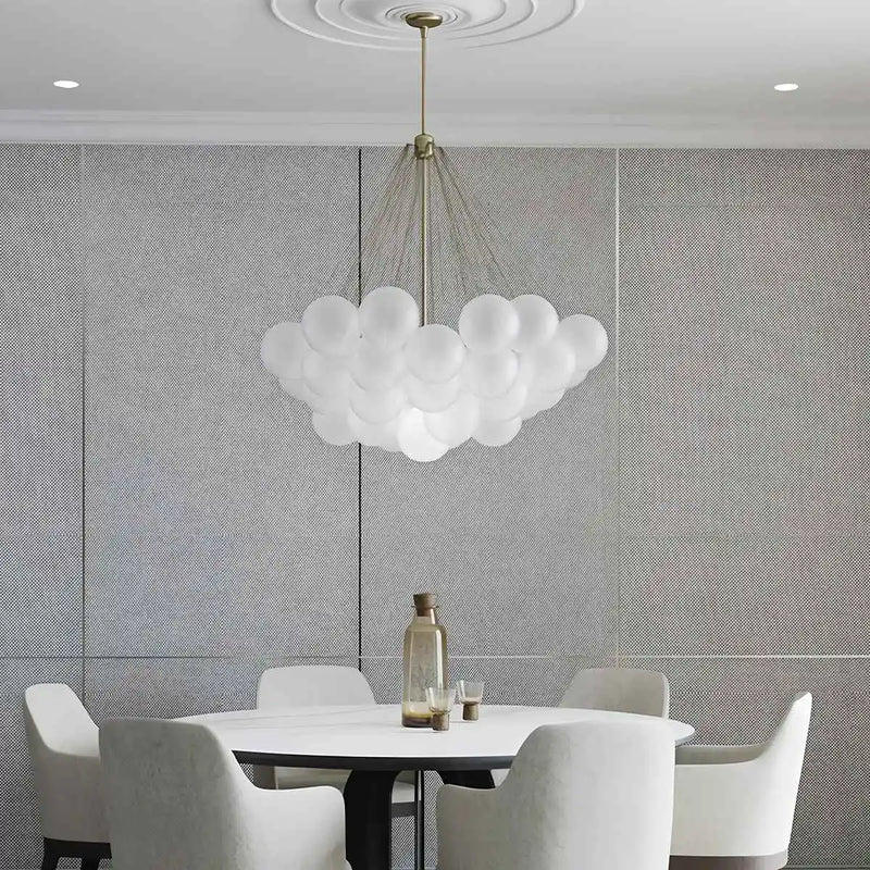 Feyran Modern Bubble Glass Chandelier for Living Room