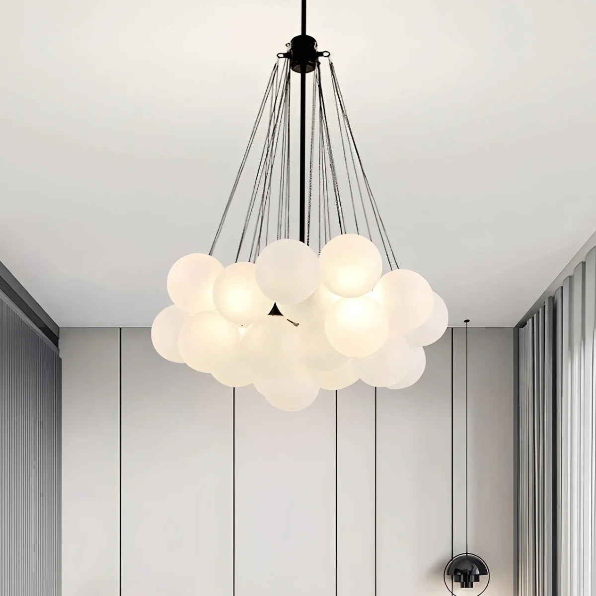 Feyran Modern Bubble Glass Chandelier for Living Room