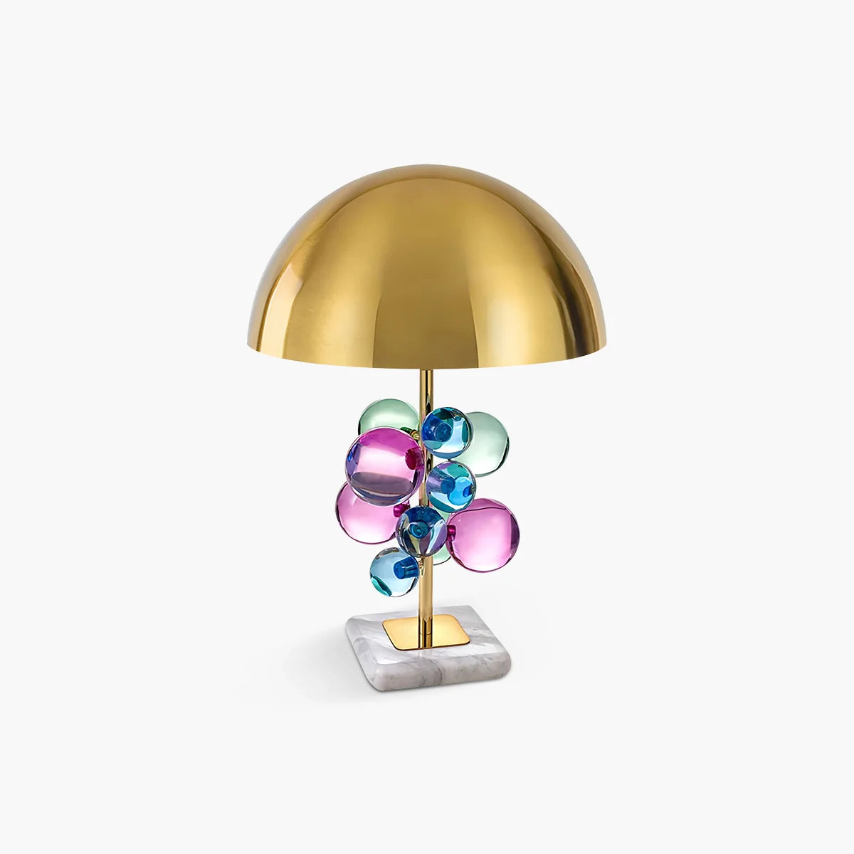 Feyran Bubble Dome Table Lamp for Bedside Table