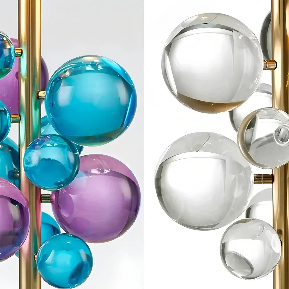 Feyran Bubble Dome Table Lamp for Bedside Table