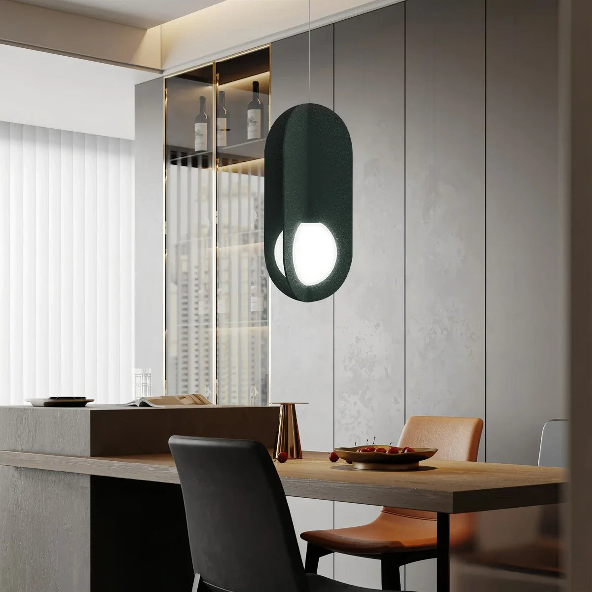 Feyran Carambola Acoustic Pendant Light for Dining Area