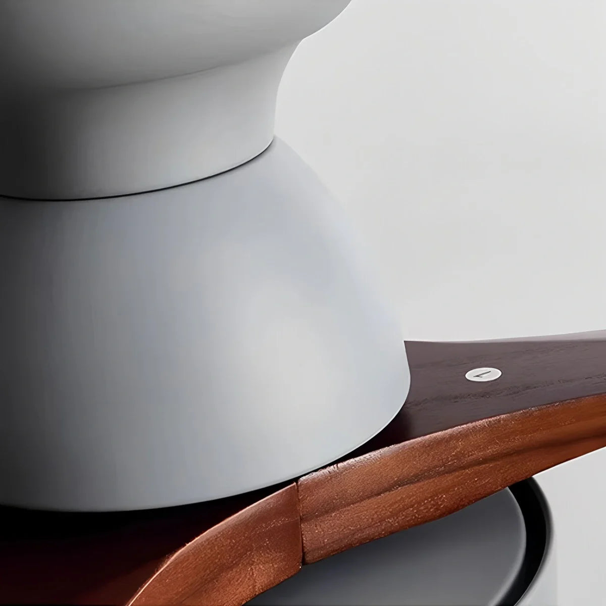 Feyran Vintage 3-leaf Solid Wood Ceiling Fan Lamp