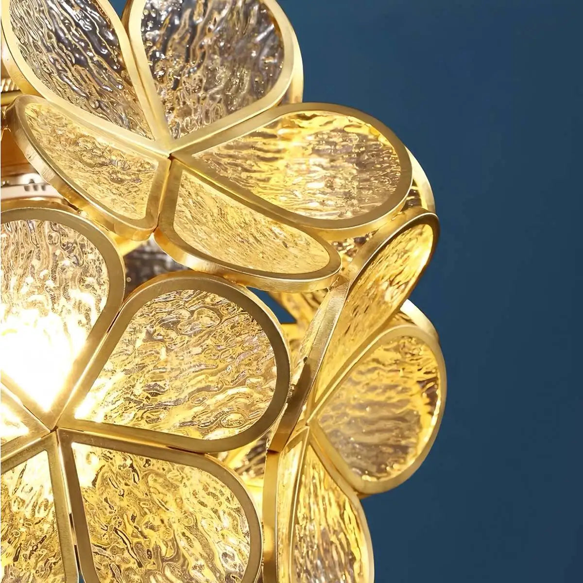 Feyran Cherry Blossom Stained Glass Pendant Light
