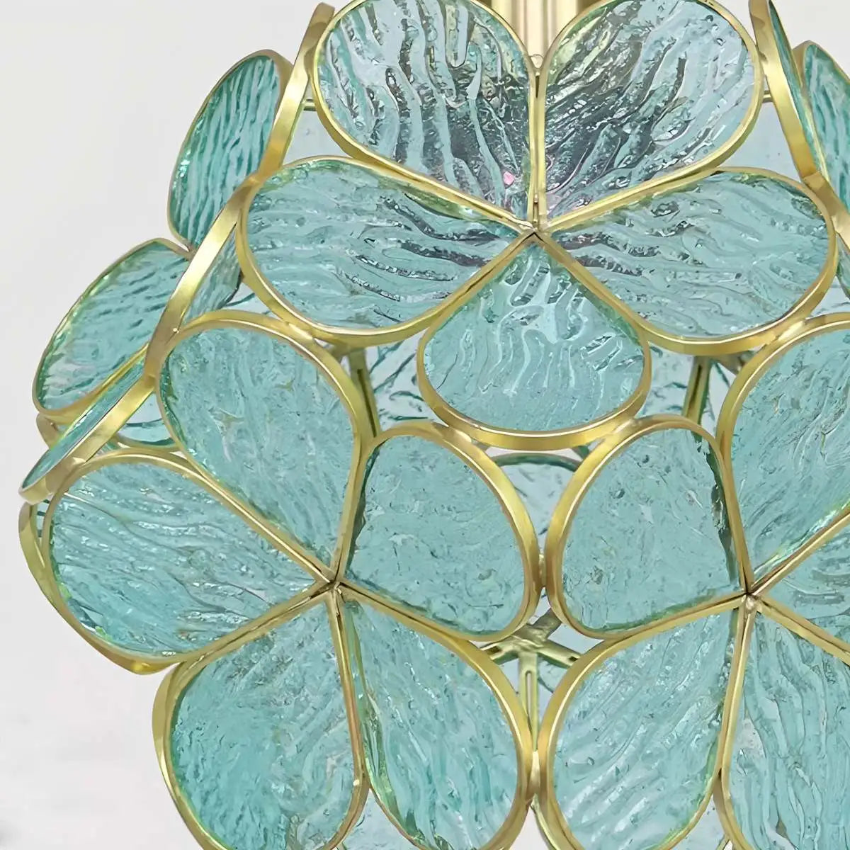 Feyran Cherry Blossom Stained Glass Pendant Light