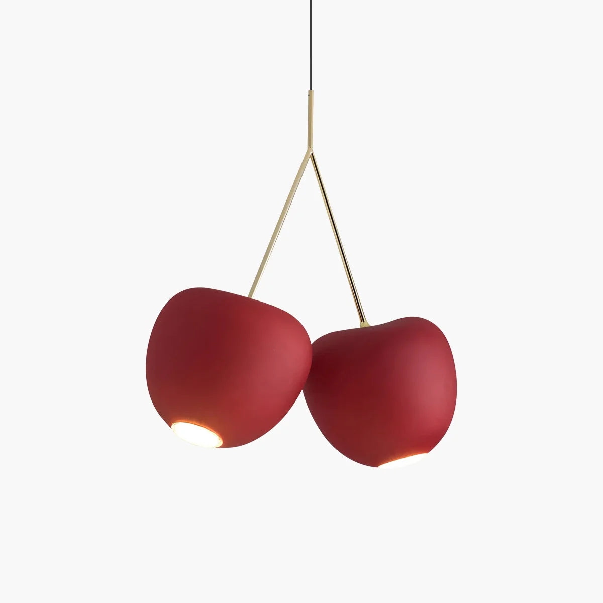 Feyran Cherry Metal Chandelier for Dining Room