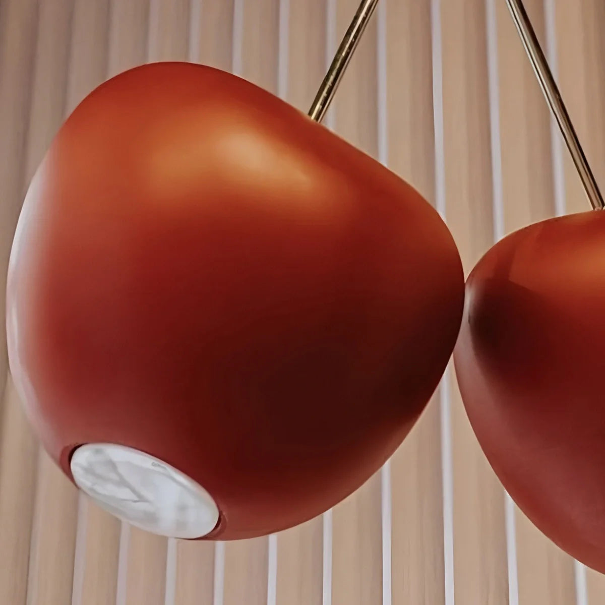 Feyran Cherry Metal Chandelier for Dining Room