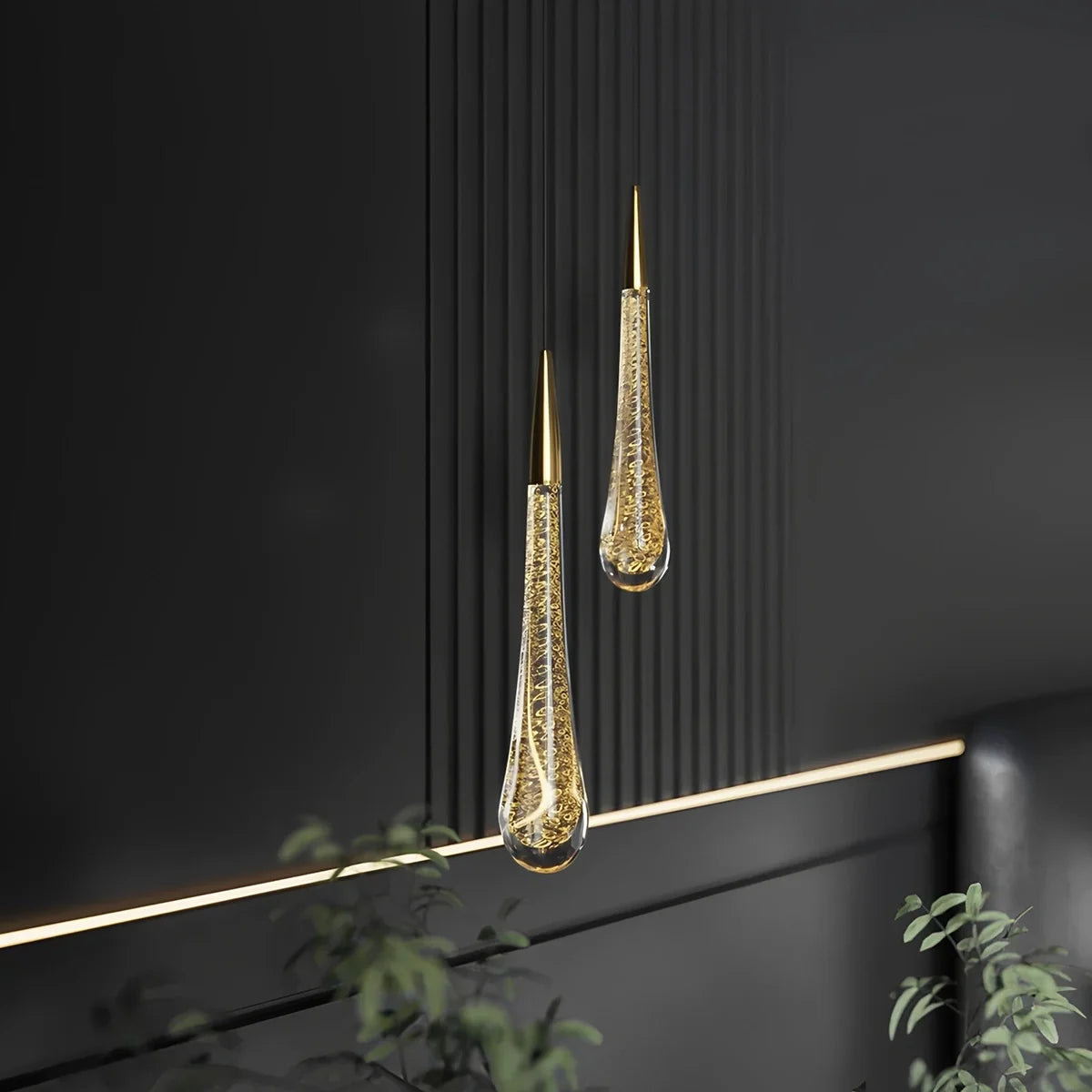 Feyran Chryseos Crystal Pendant Light for Living Room