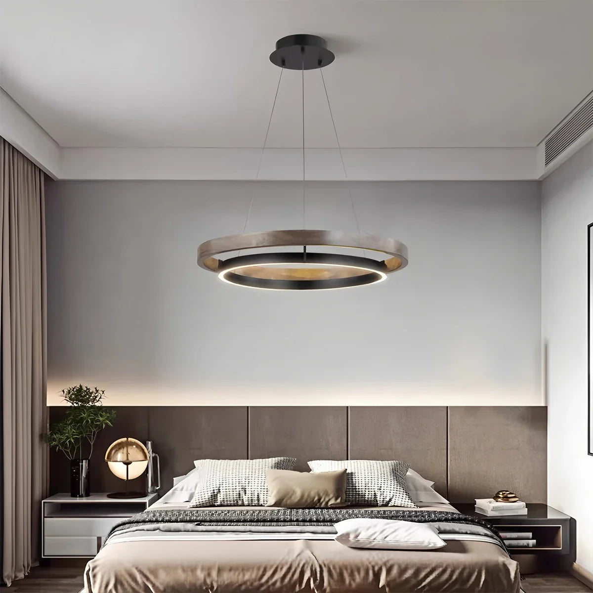 Feyran Circular LED Chandelier for Dining Room