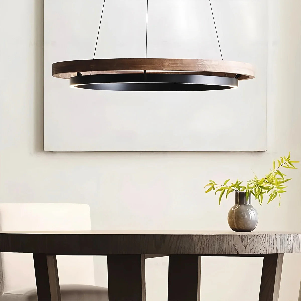 Feyran Circular LED Chandelier for Dining Room