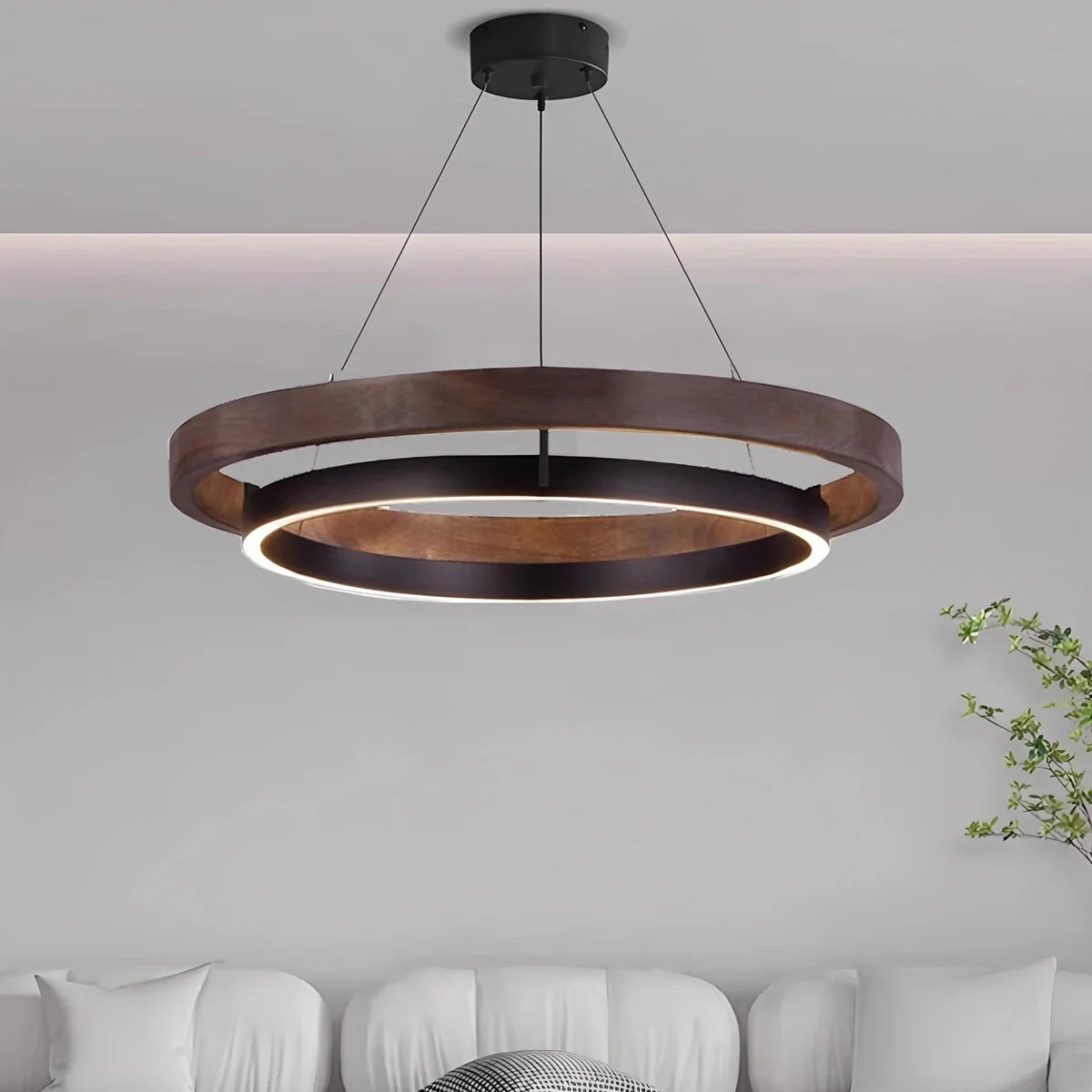 Feyran Circular LED Chandelier for Dining Room