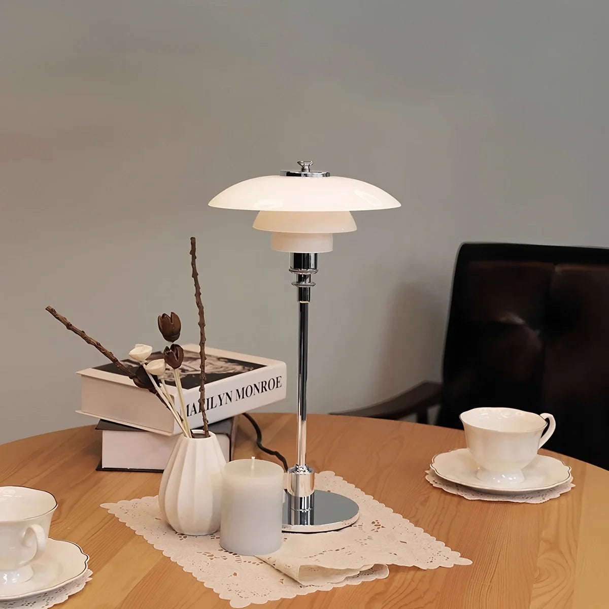 Feyran Classic Reading Table Lamp for Bedroom