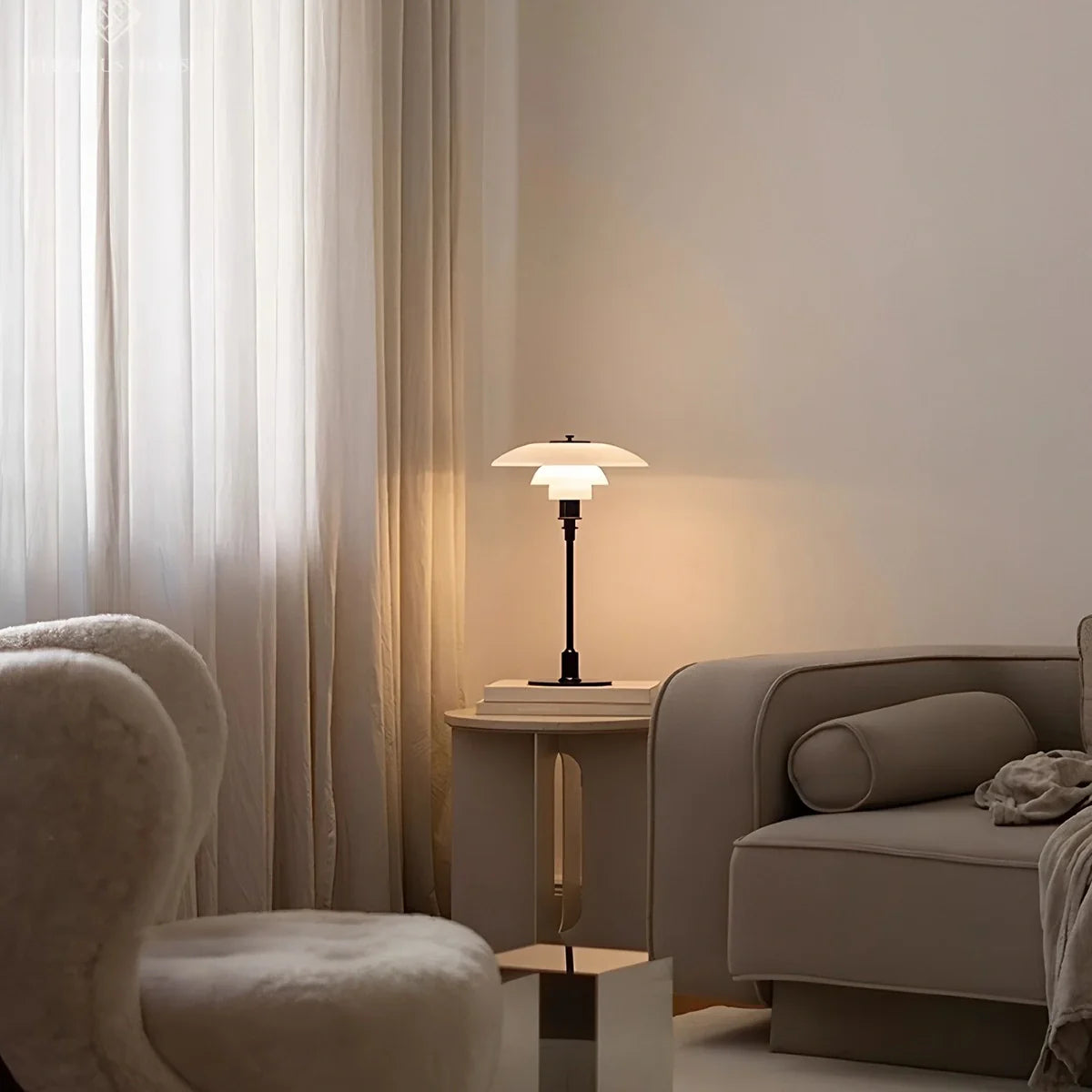 Feyran Classic Reading Table Lamp for Bedroom