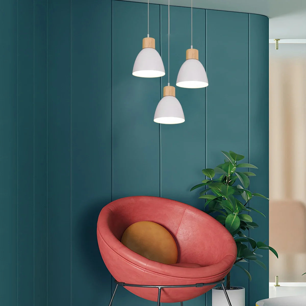 Feyran Colorato Aluminum Pendant Light for Kitchen