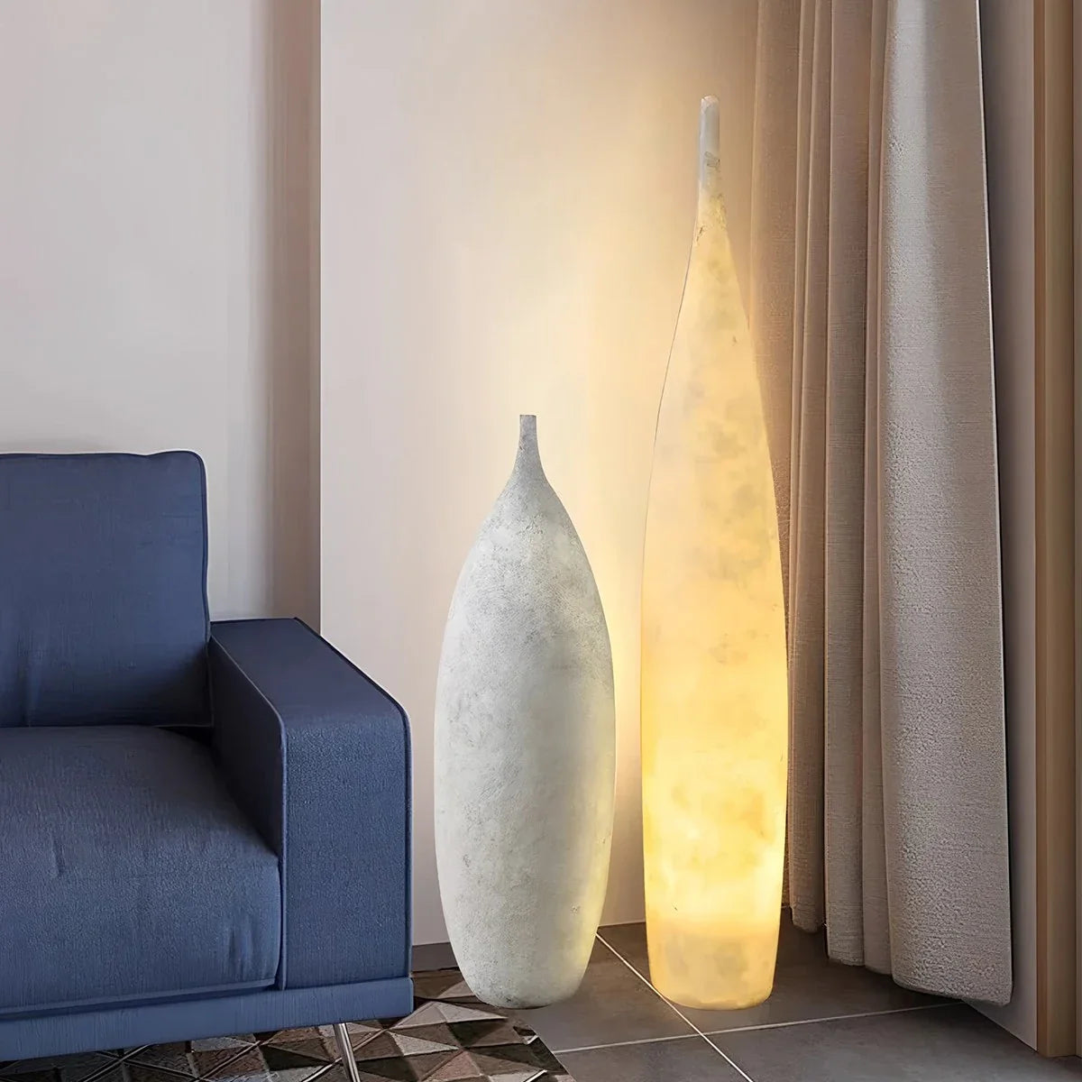 Feyran Colorful Vases Outdoor Floor Lamp