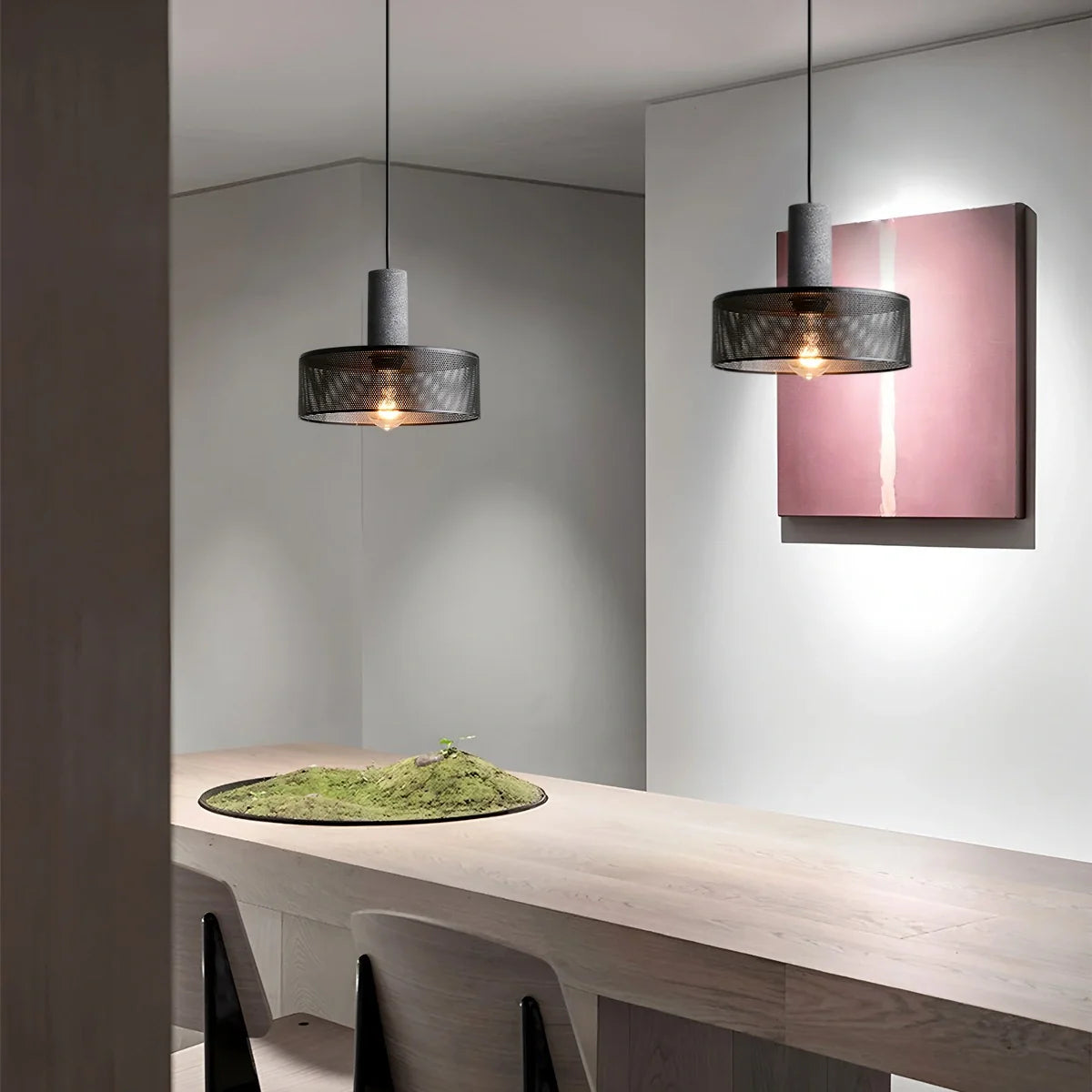 Feyran Concrete Industry Pendant Lamp for Kitchen
