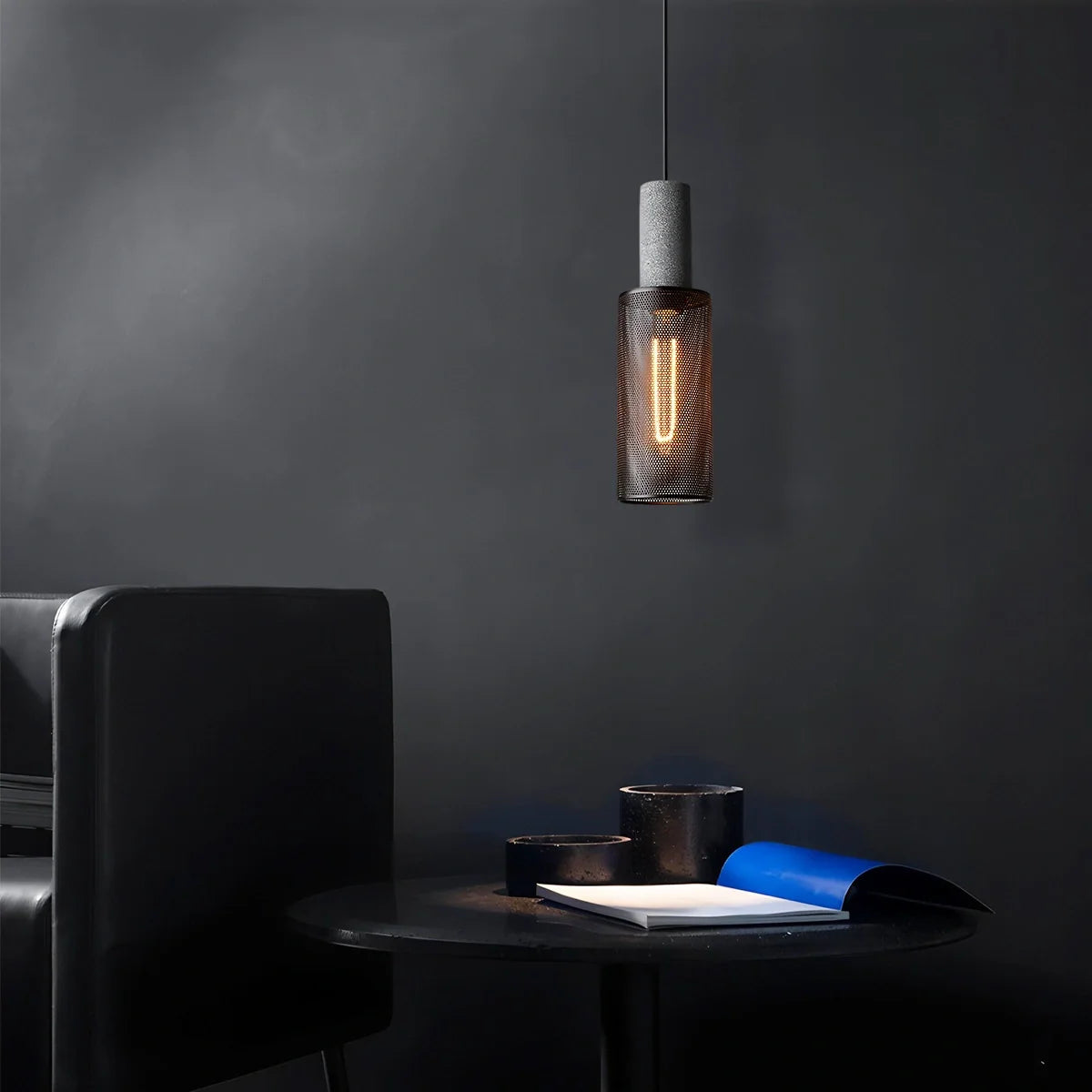 Feyran Concrete Industry Pendant Lamp for Kitchen