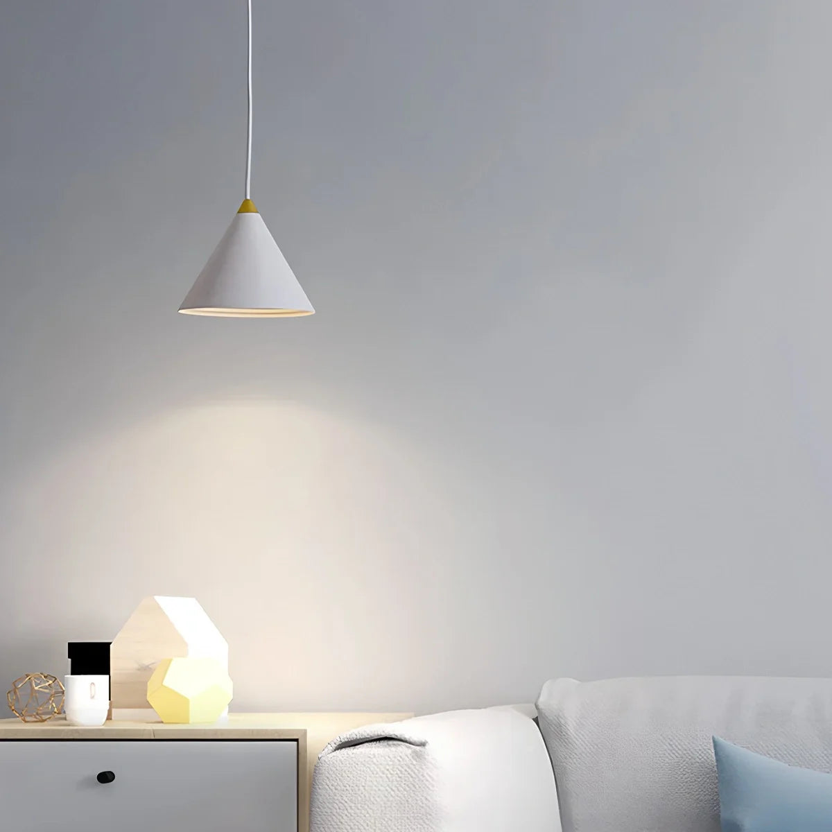 Feyran Cone Counterweight Pulley Swag Pendant Lamp