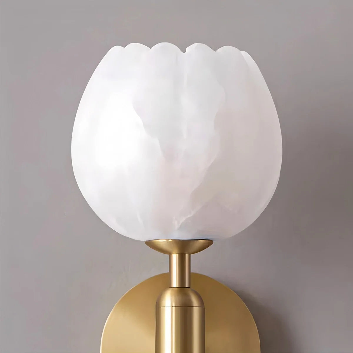 Feyran Creative Flower Shaped Alabaster Wall Lamp