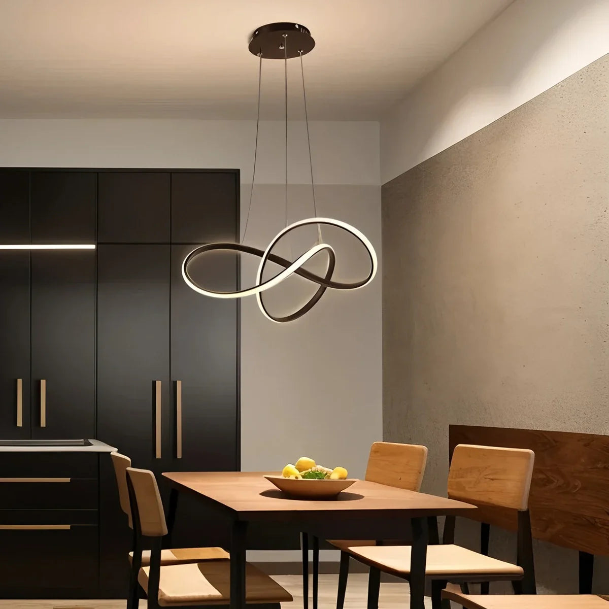 Feyran Creative Linear Chandelier for Dining Room