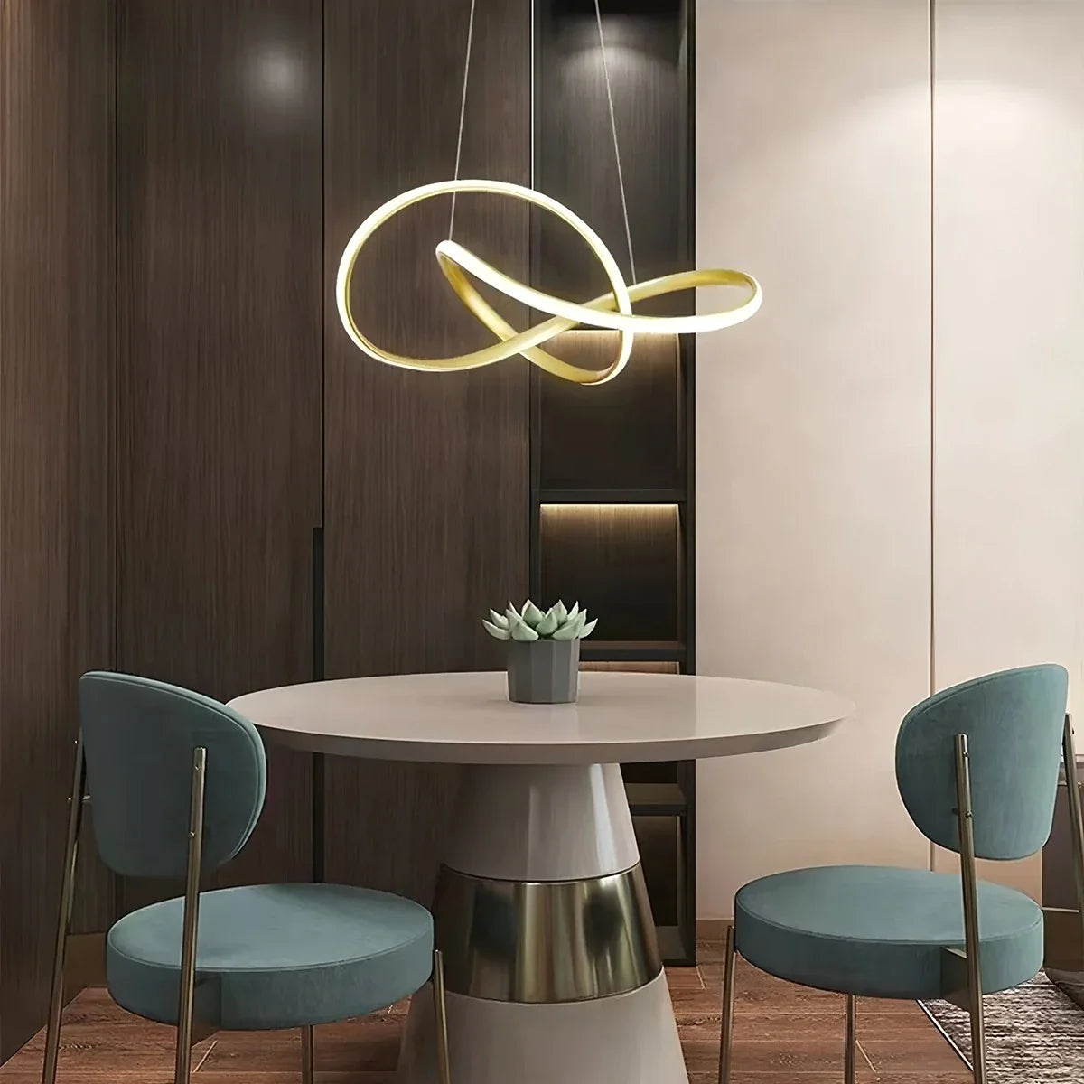Feyran Creative Linear Chandelier for Dining Room