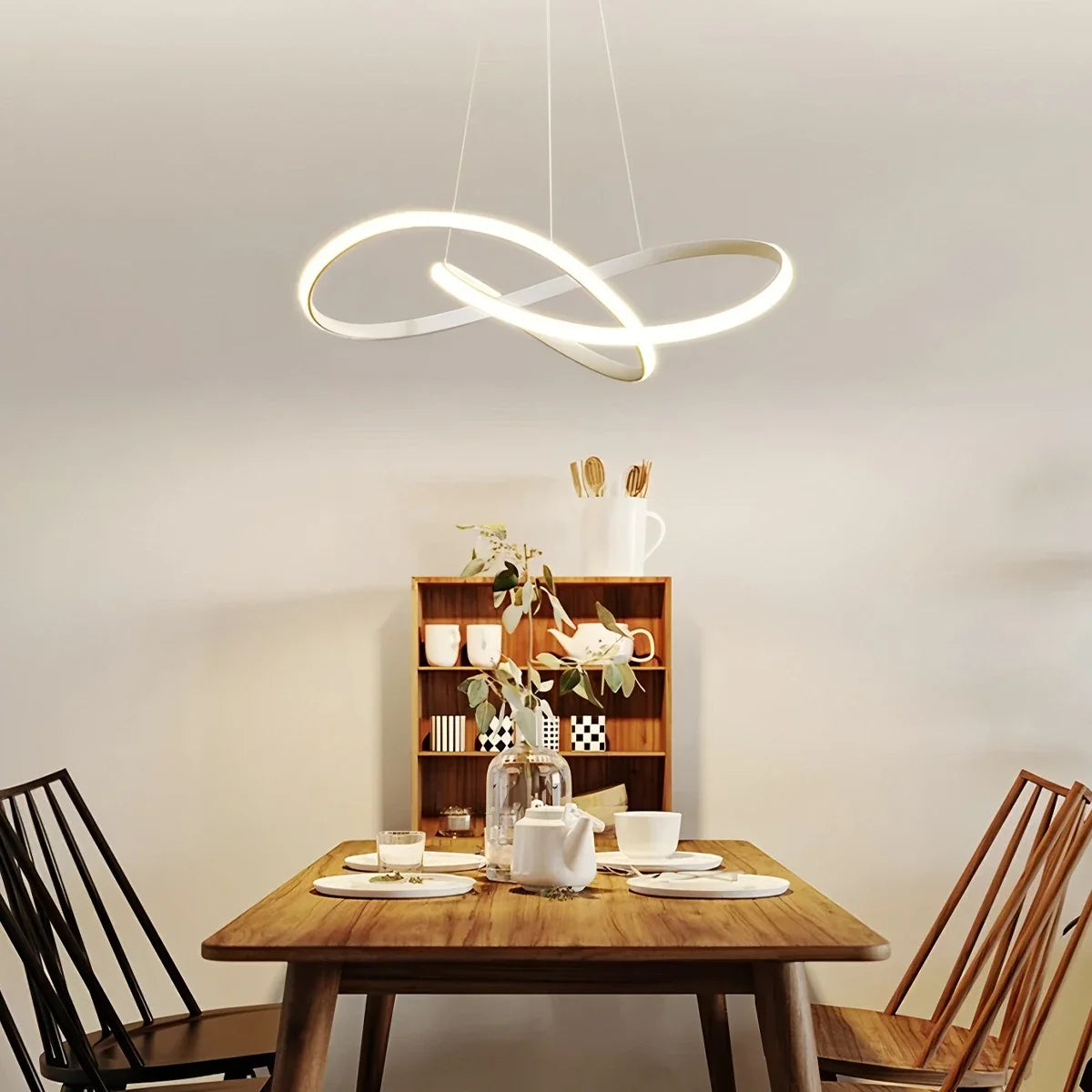 Feyran Creative Linear Chandelier for Dining Room