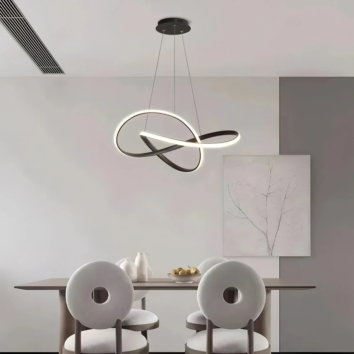 Feyran Creative Linear Chandelier for Dining Room