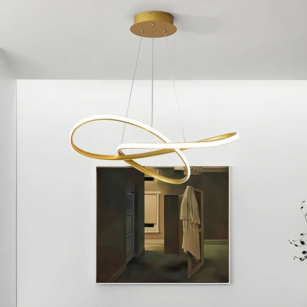 Feyran Creative Linear Chandelier for Dining Room
