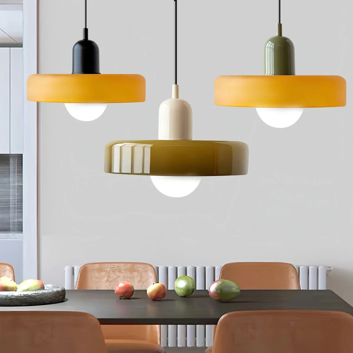 Feyran Modern Bauhaus Glass Pendant Light