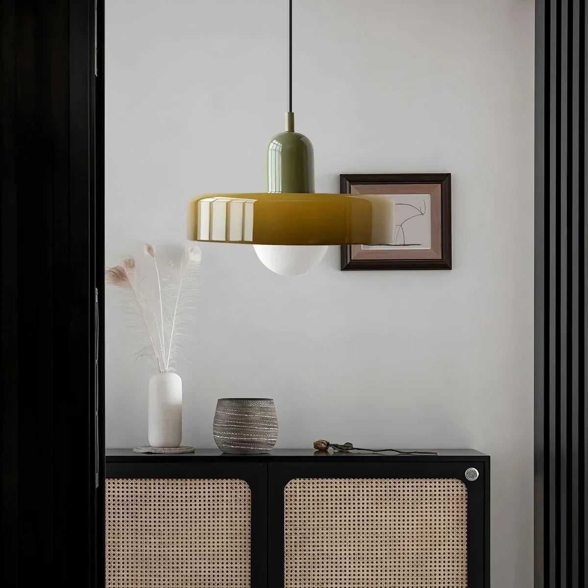 Feyran Modern Bauhaus Glass Pendant Light