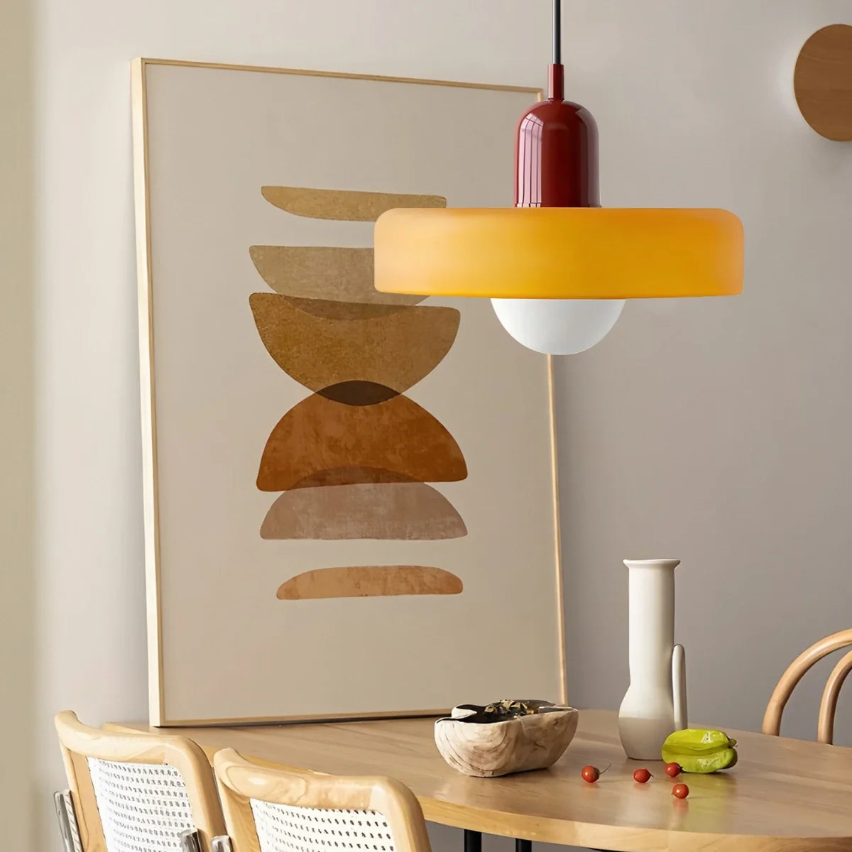 Feyran Modern Bauhaus Glass Pendant Light