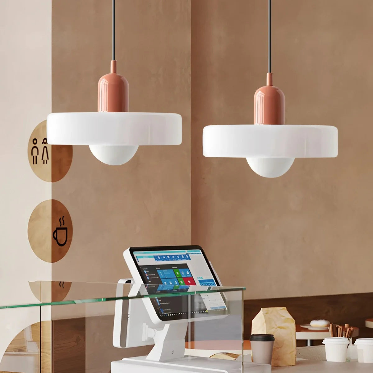 Feyran Modern Bauhaus Glass Pendant Light