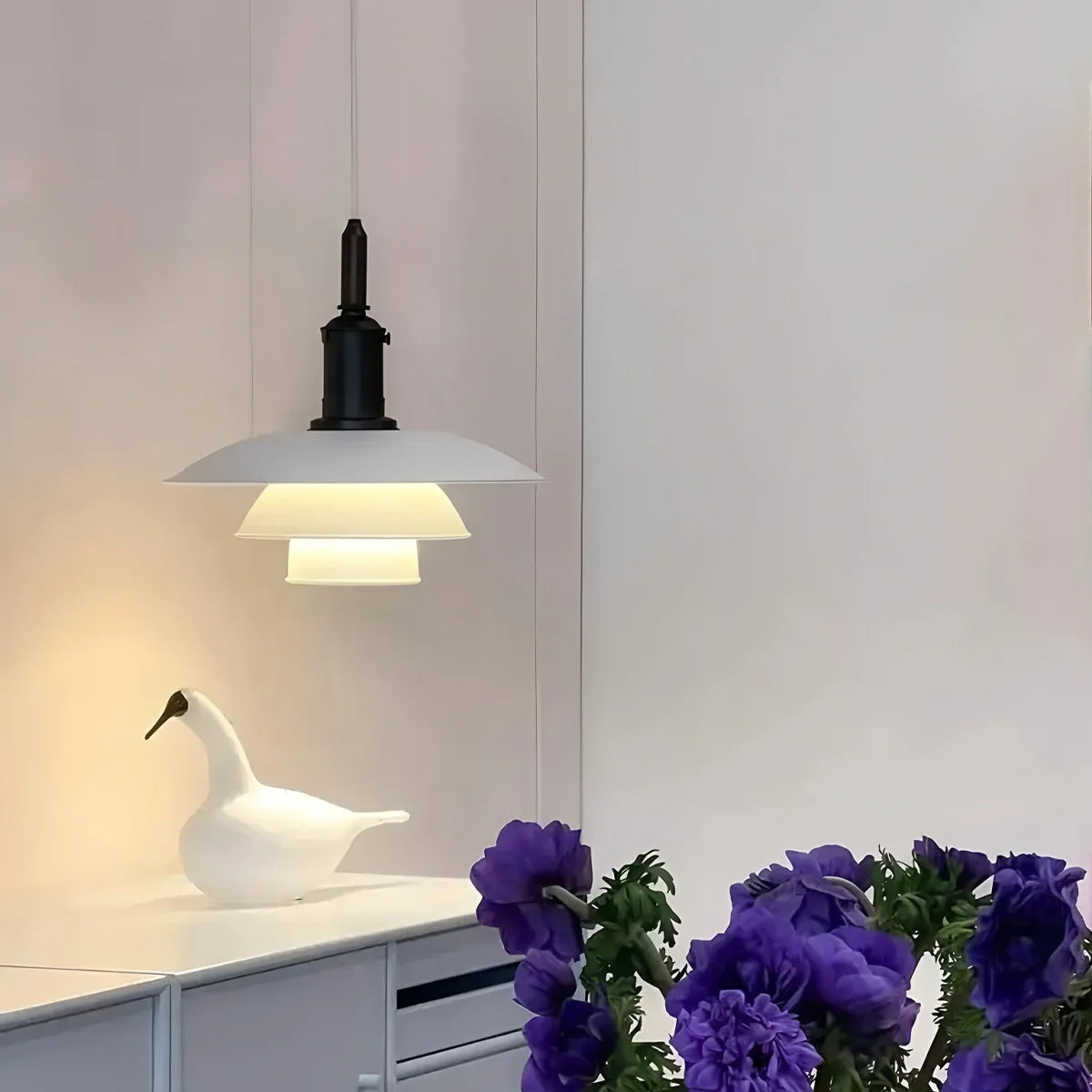 Feyran Danish Designer Glass Pendant Lamp for Kitchen